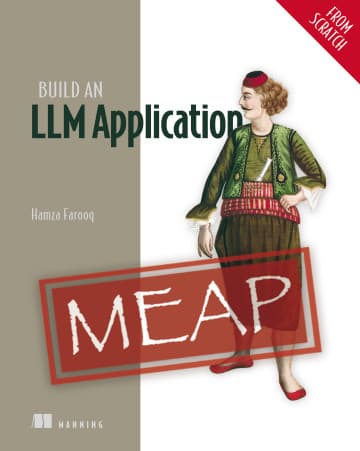 Build an LLM Application from Scratch book cover